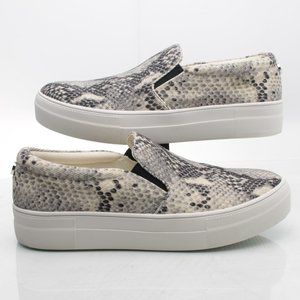 Steve Madden Snake Print Slip-On Sneakers